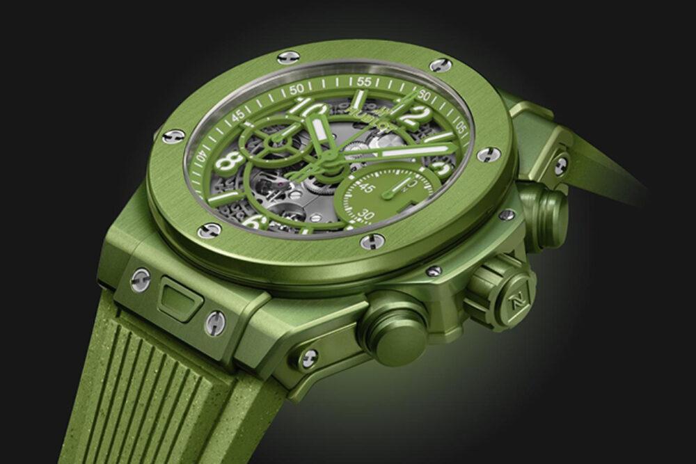 Nepsresso Hublot karóra újrahasznosított kávézaccból és kávékapszulából