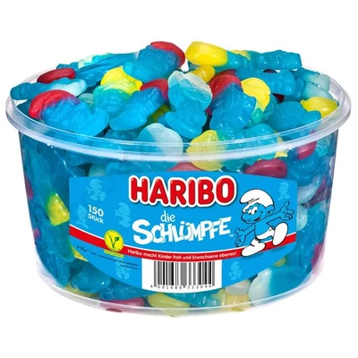 Hupikék Törpikés gumicukor - HARIBO die Schlümpfe gumicukor - COOLCoffee.hu