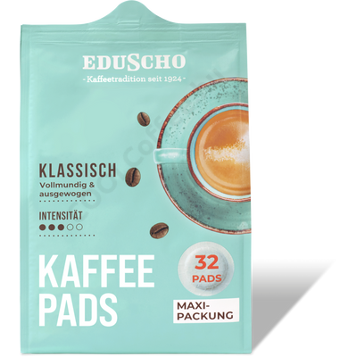 Eduscho Klassisch Kaffee Pads MAxi pakk Senseo kávépárna - COOLCoffee.hu